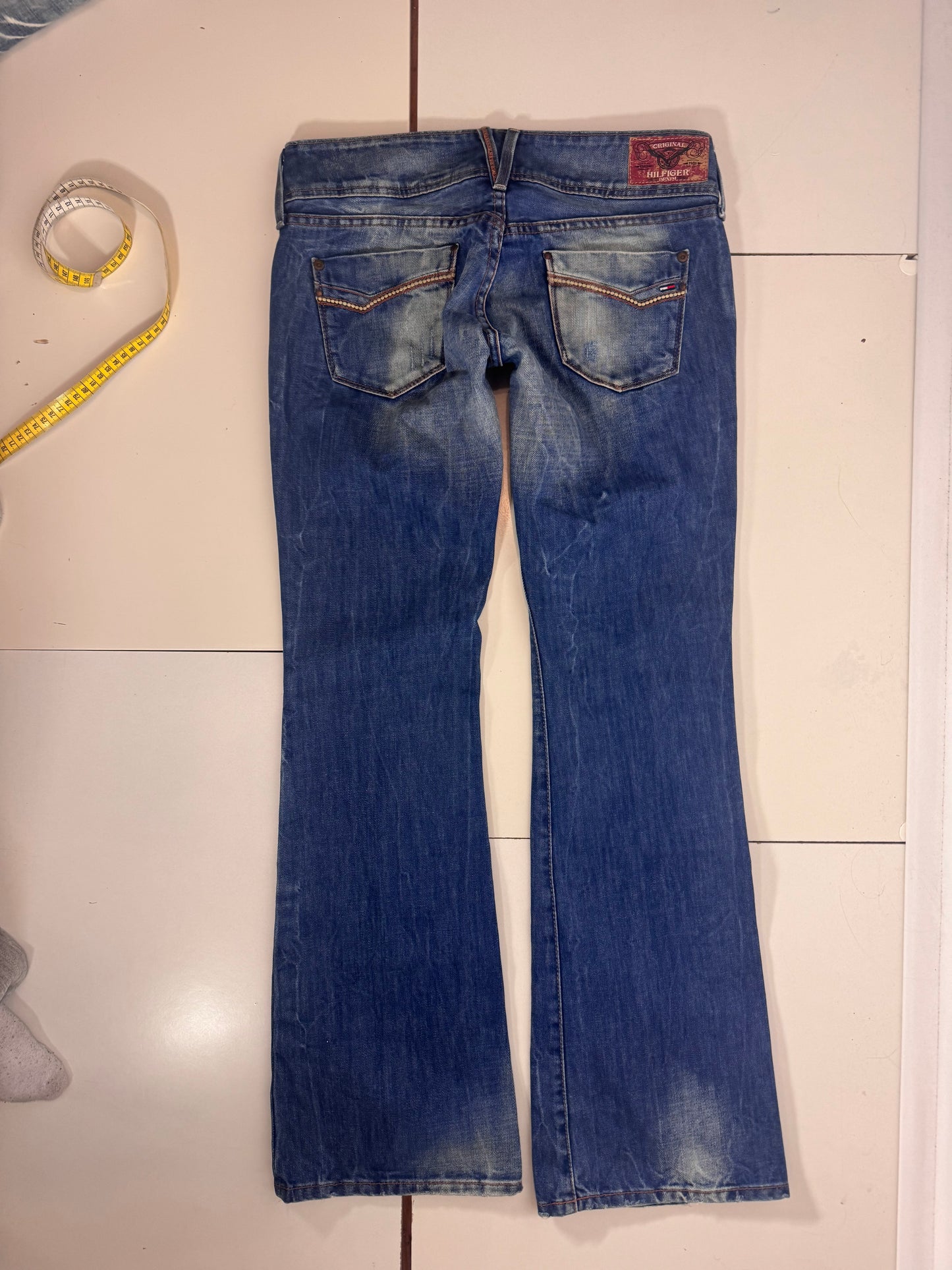 Lågmidjade jeans stl: S/M