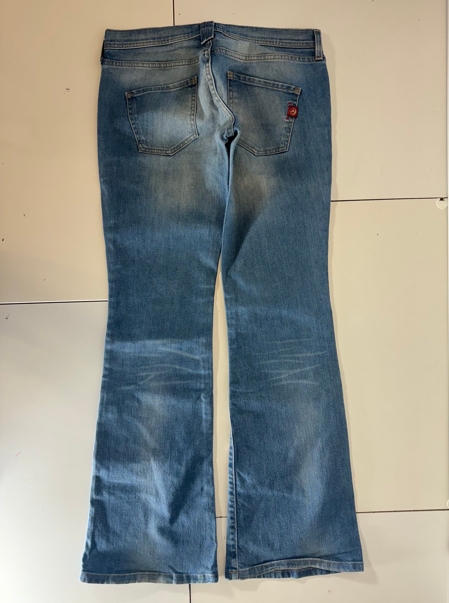 Lågmidjade jeans-stl: S