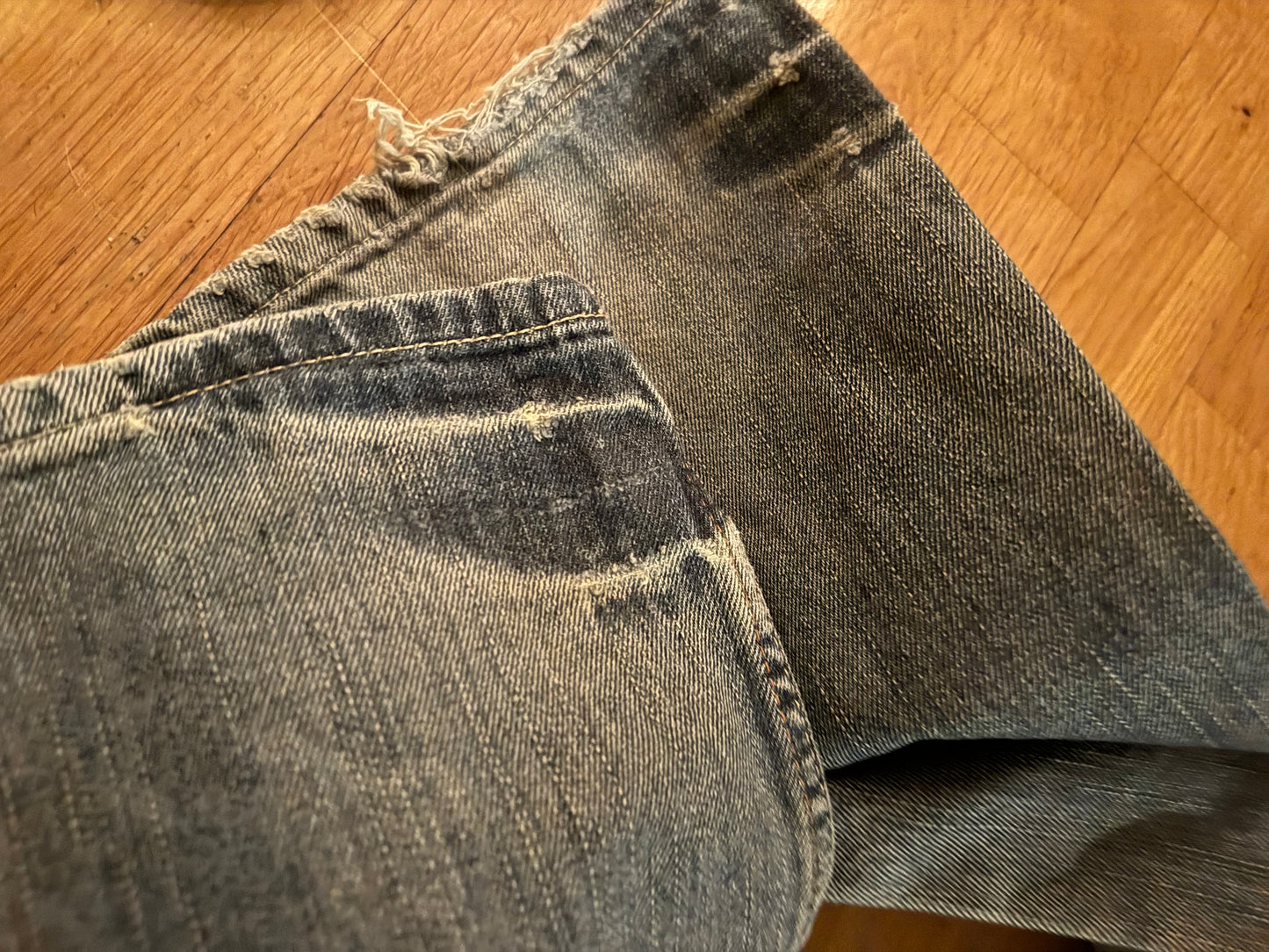 Lågmidjade jeans stl: S