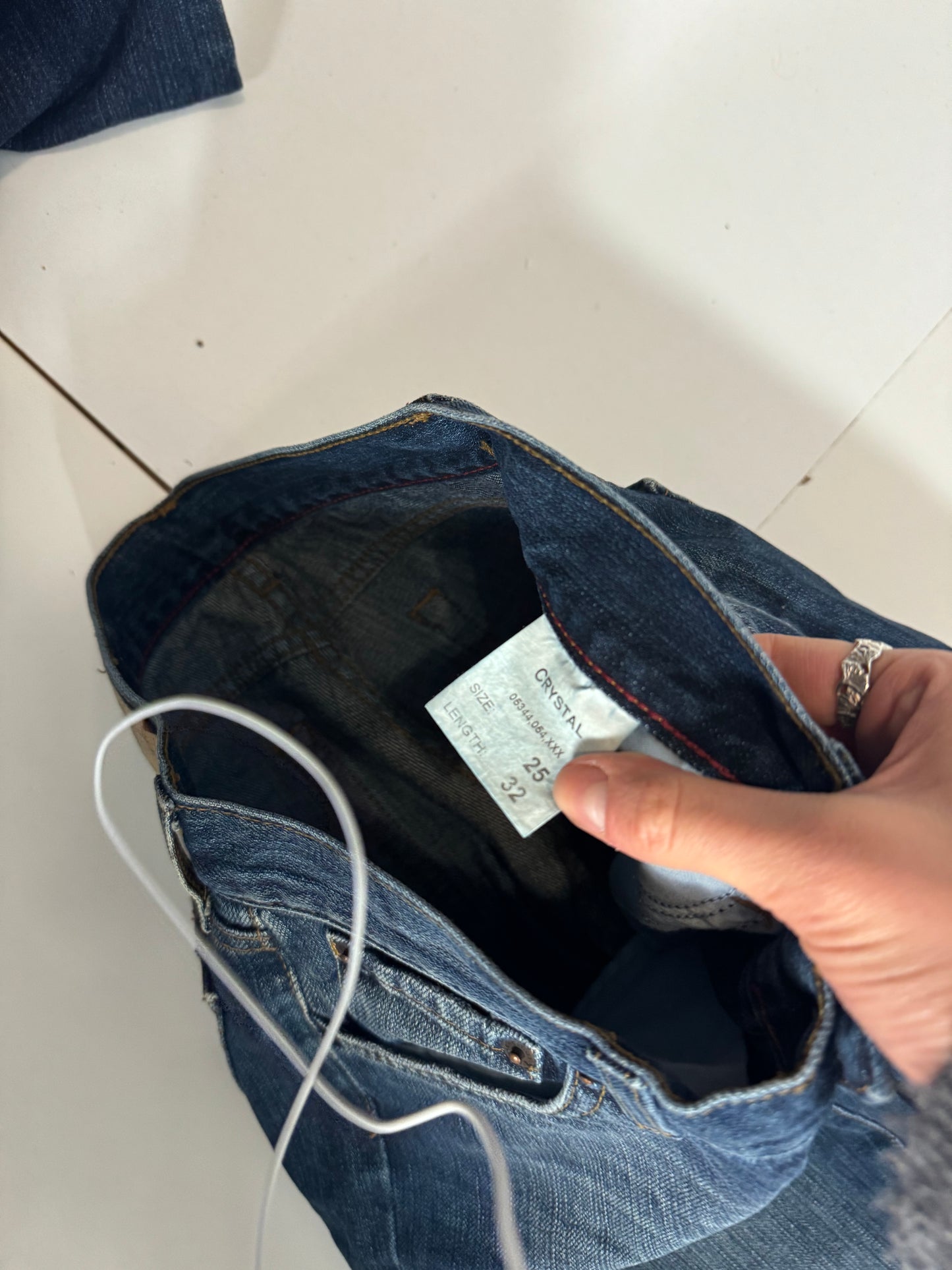 Lågmidjade jeans stl: XXXS
