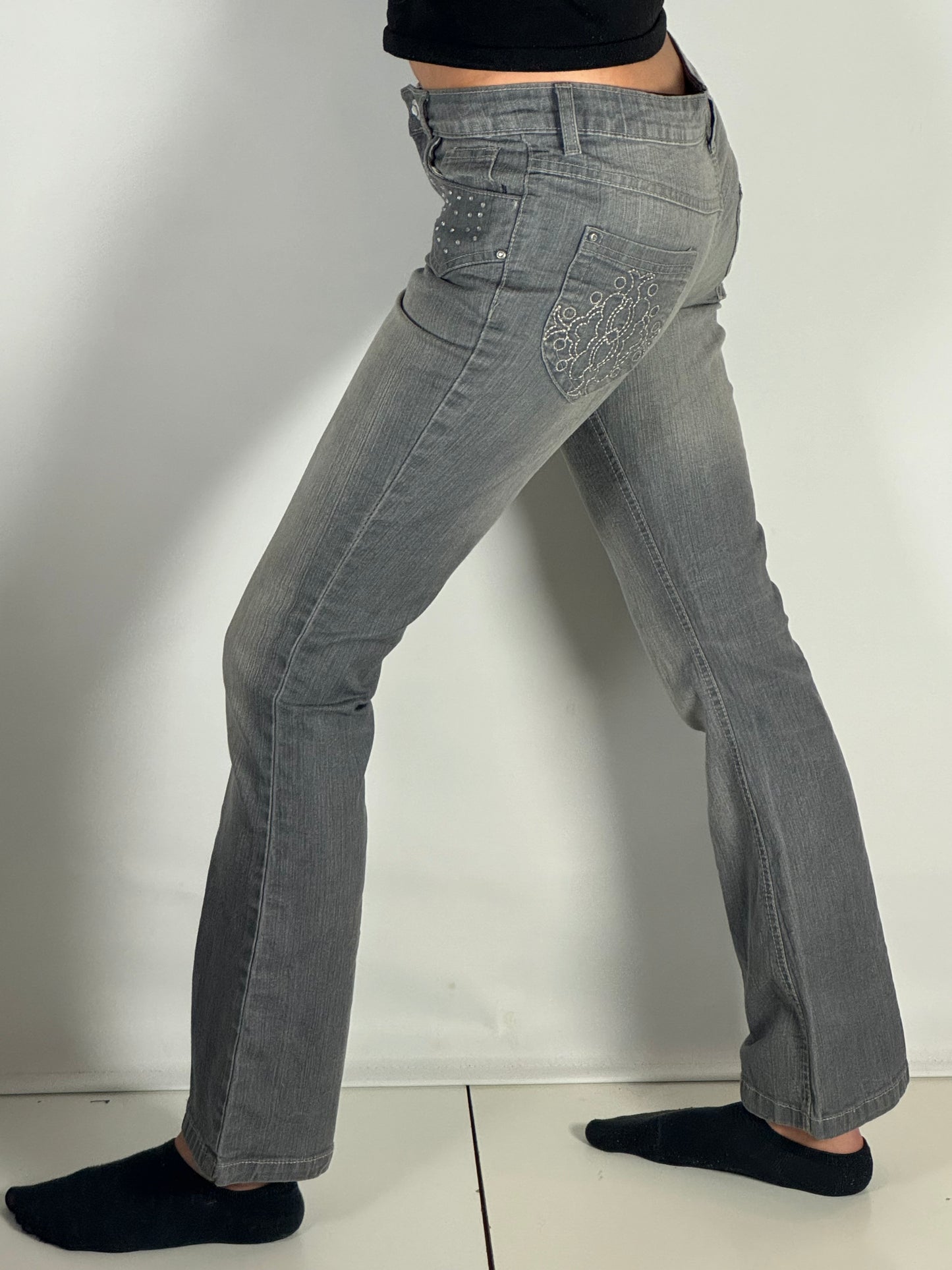 Lågmidjade jeans stl: XS