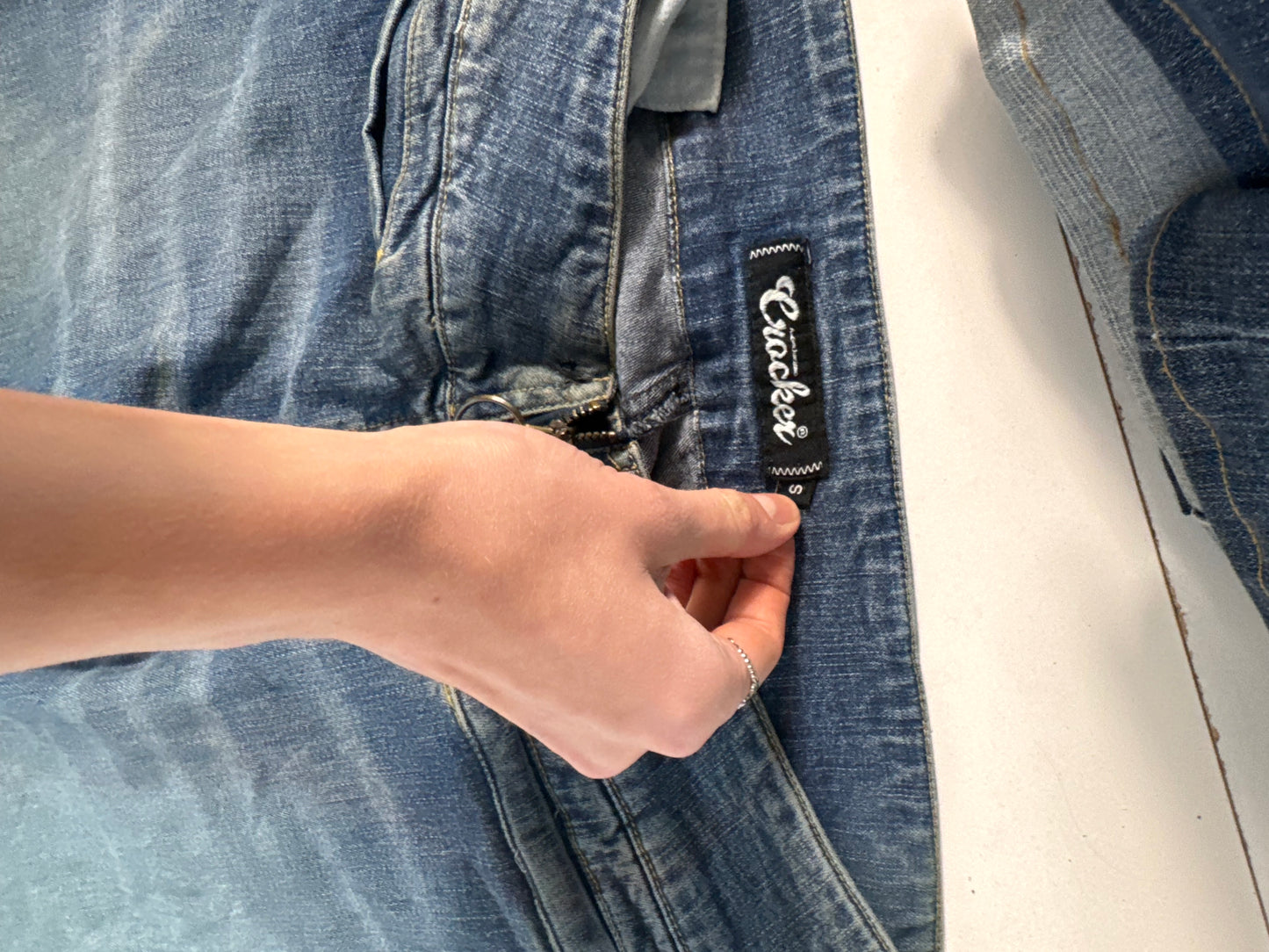 Lågmidjade jeans stl: XS
