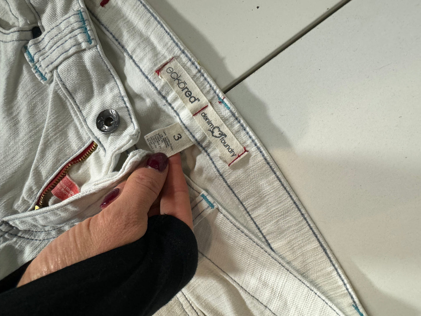 Lågmidjade jeans stl: S