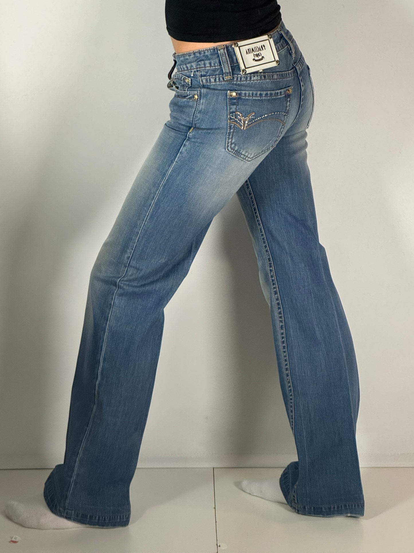 Lågmidjade jeans stl: XS