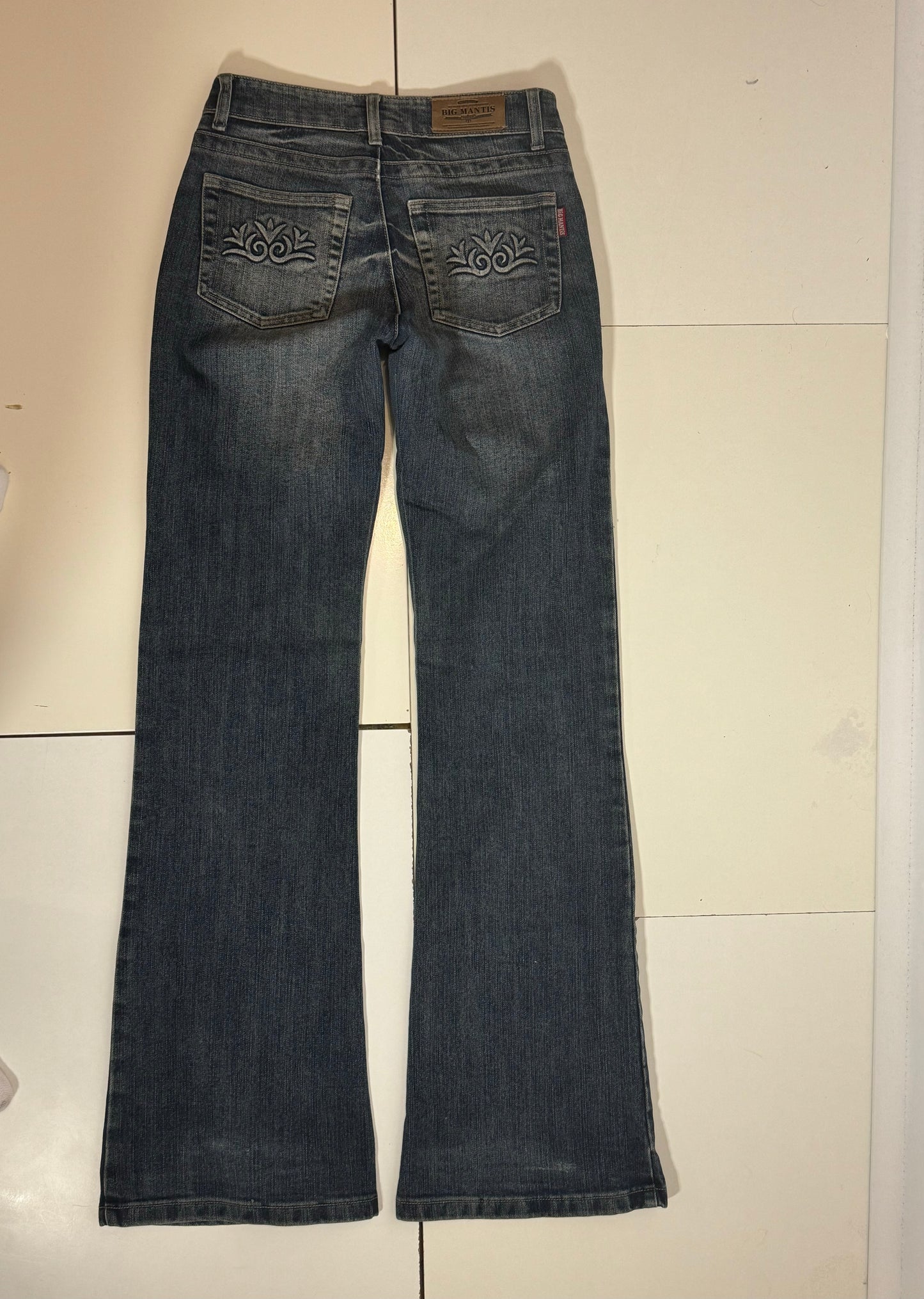 Utsvängda jeans stl: XXS