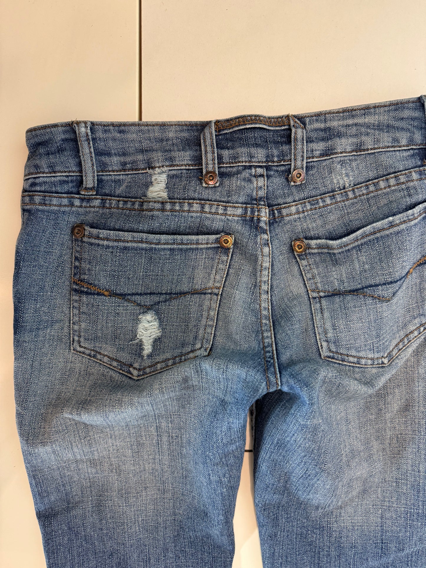 Lågmidjade jeans stl: S
