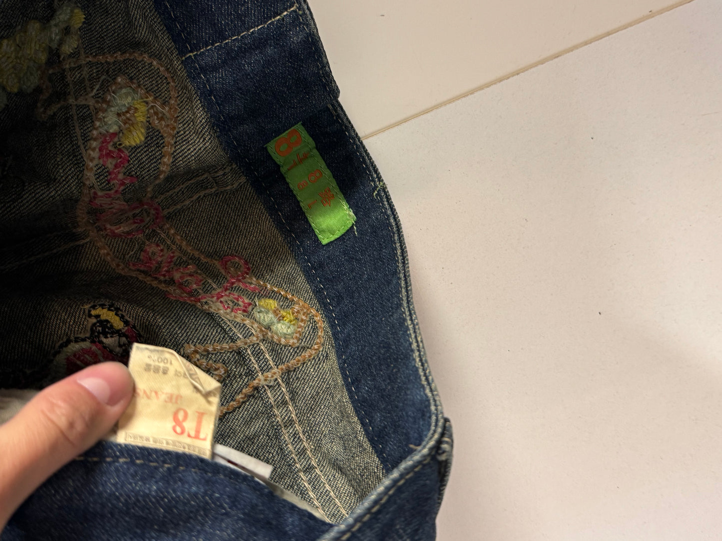 Lågmidjade jeans stl: XS