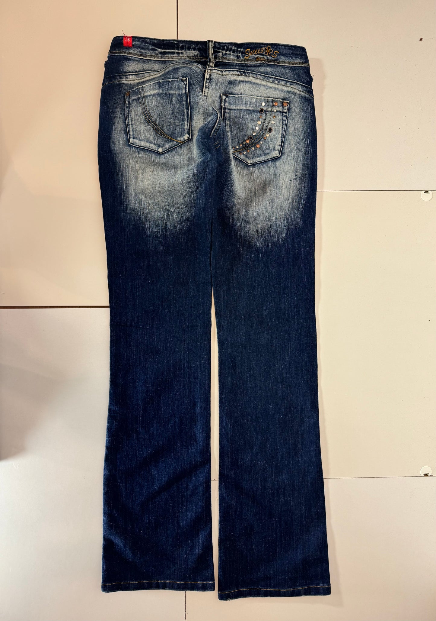 Lågmidjade jeans stl: S