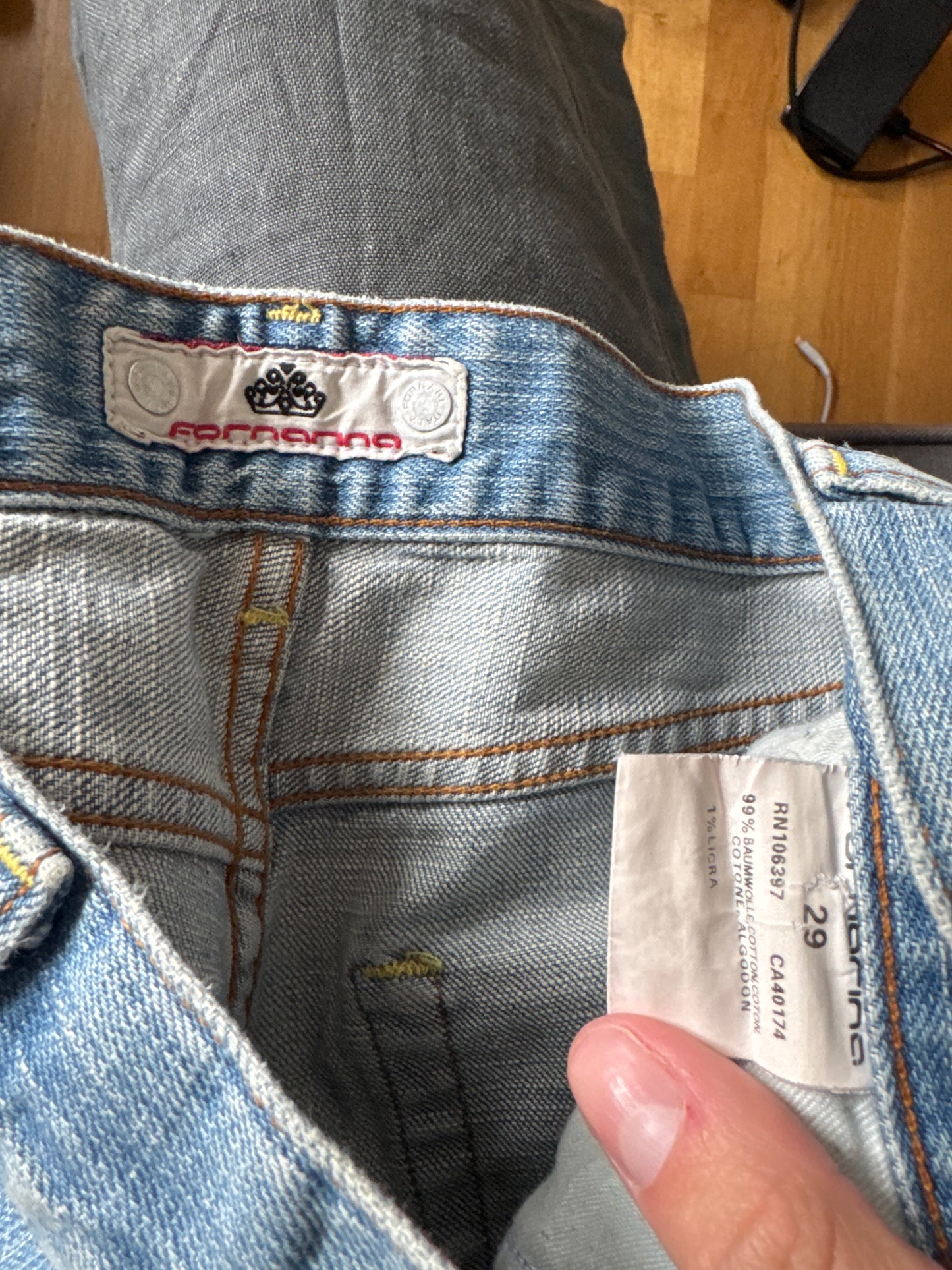 Lågmidjade jeans stl: XS/S