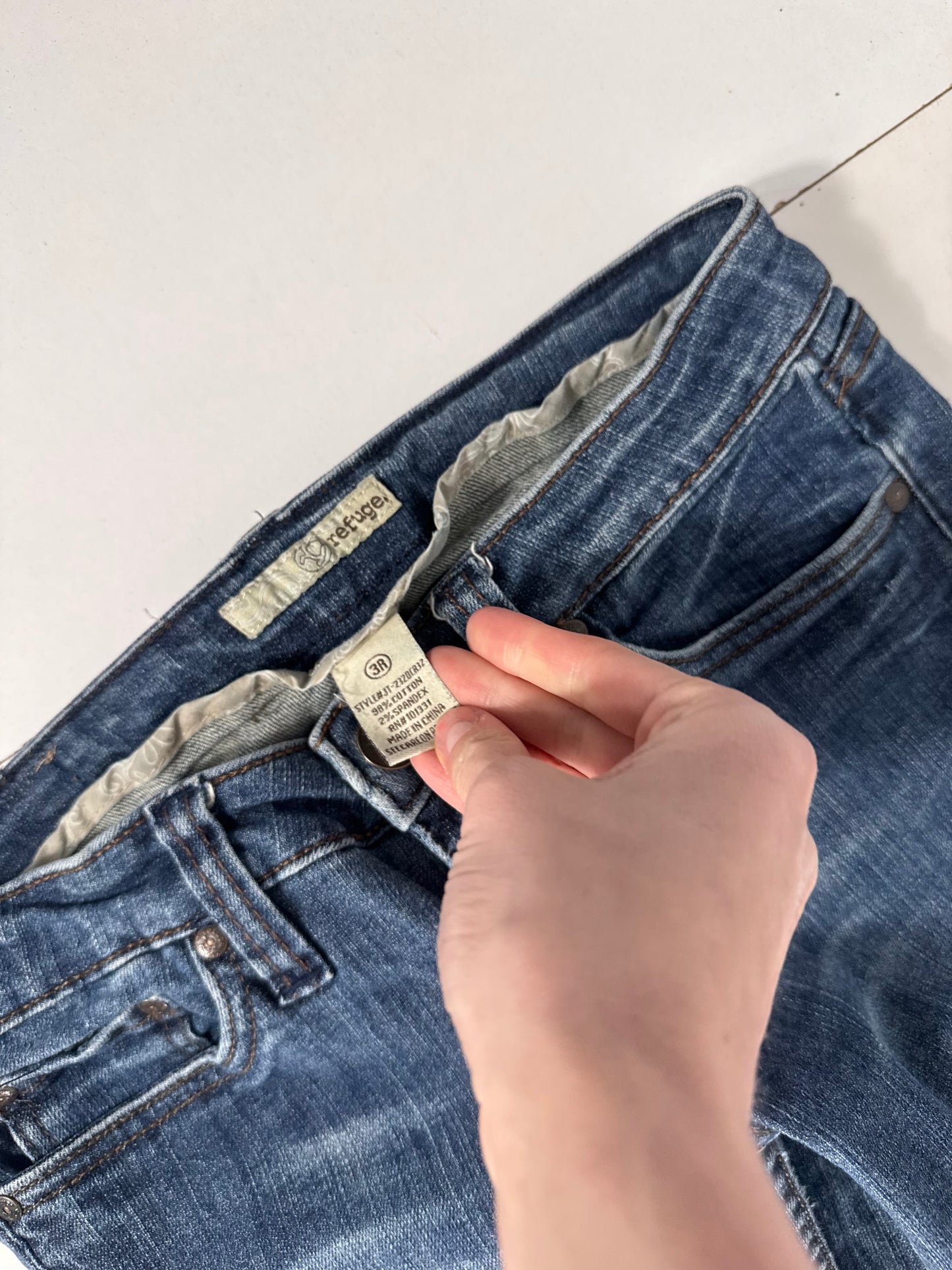 Lågmidjade jeans stl: XS