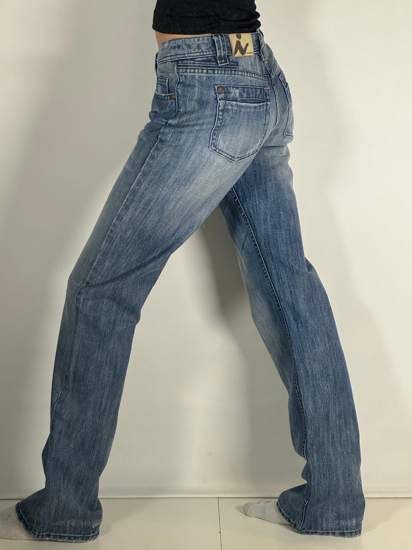 Lågmidjade jeans stl: XS