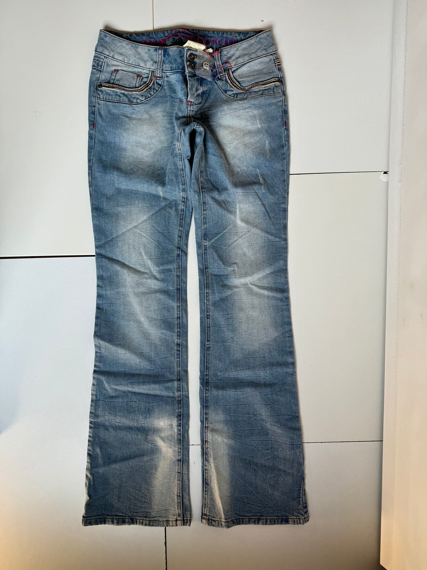 Lågmidjade jeans stl: S