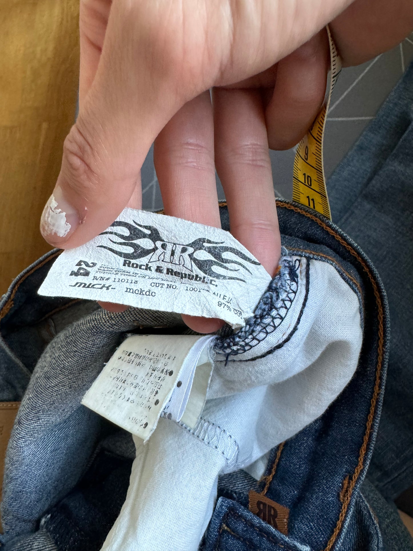 Pinky & Dianne x Rock and Republic jeans–stl: XXS