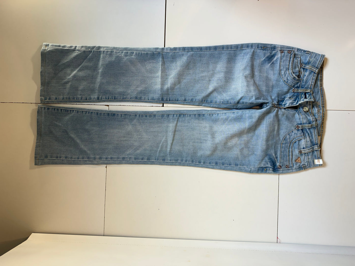 Lågmidjade jeans–stl: XS