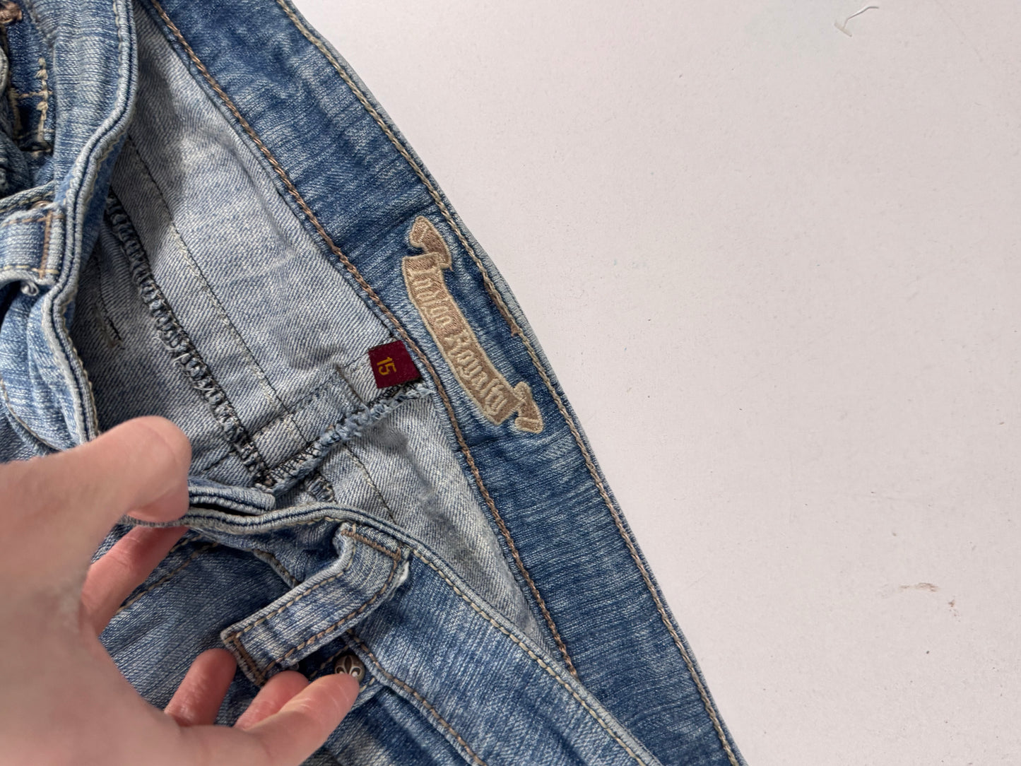 Lågmidjade jeans stl: M