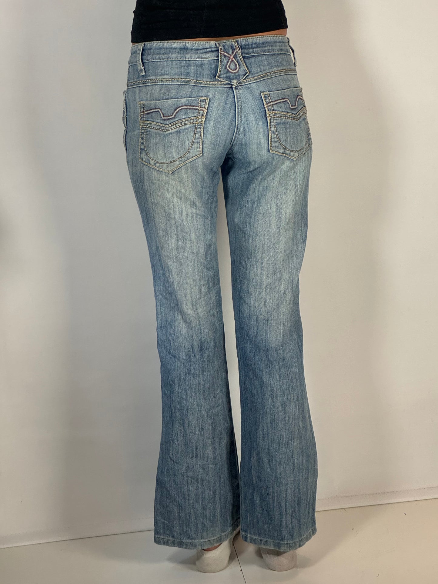 Lågmidjade jeans stl: XS