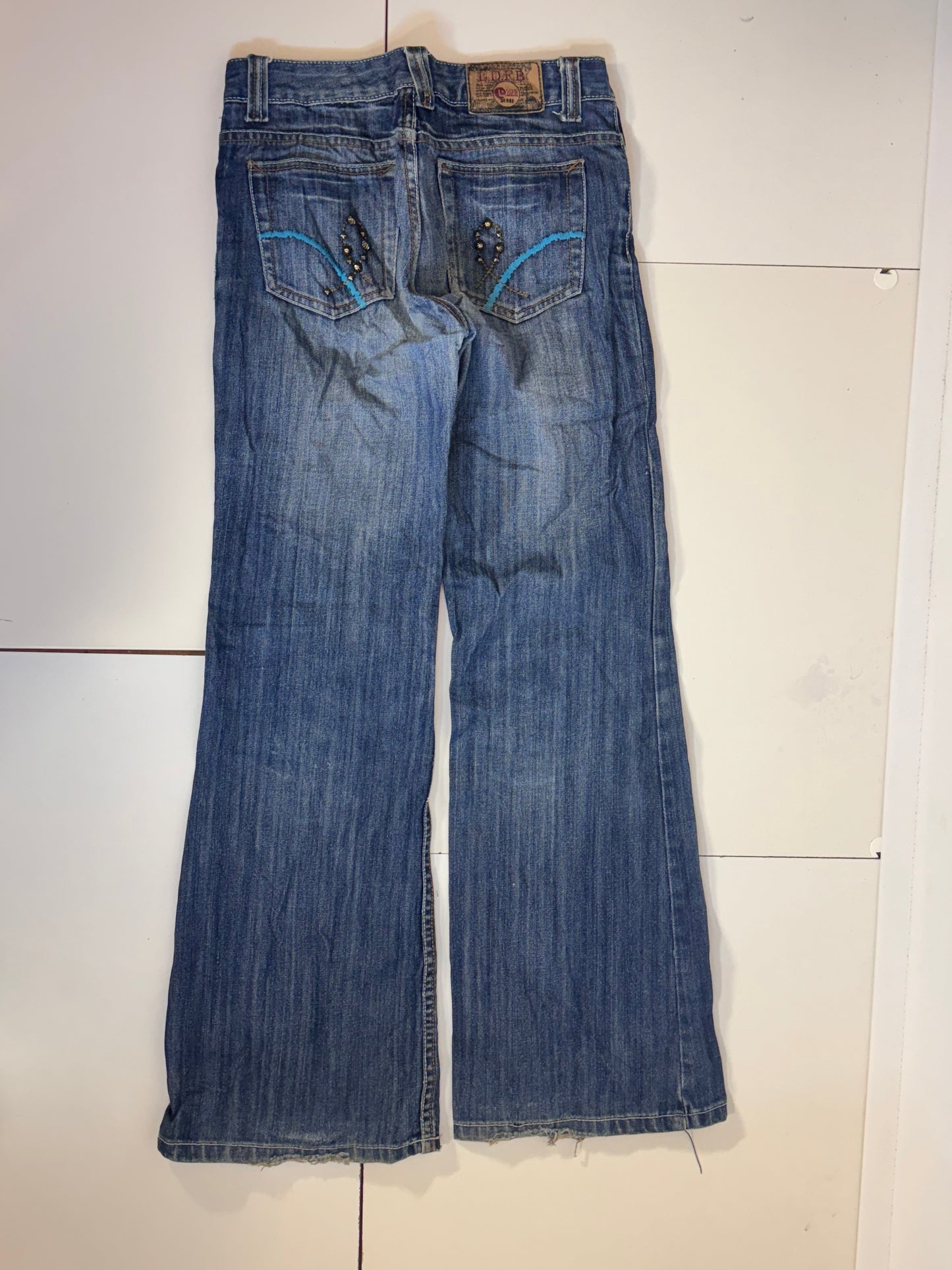 Lågmidjade jeans stl: XS