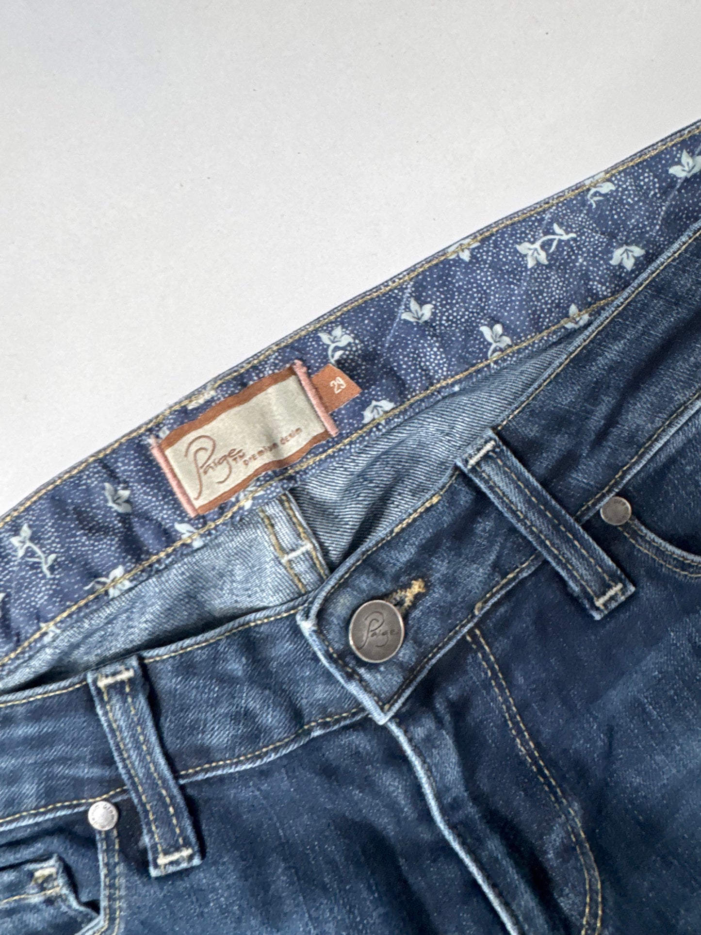 Lågmidjade jeans stl: S