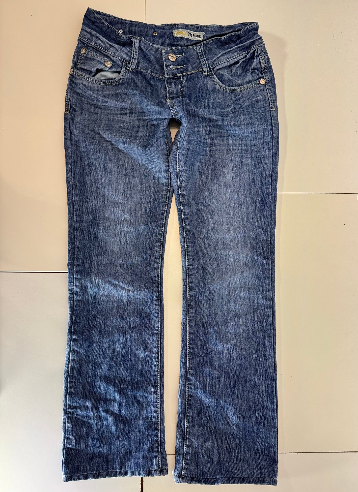 Lågmidjade jeans stl: S