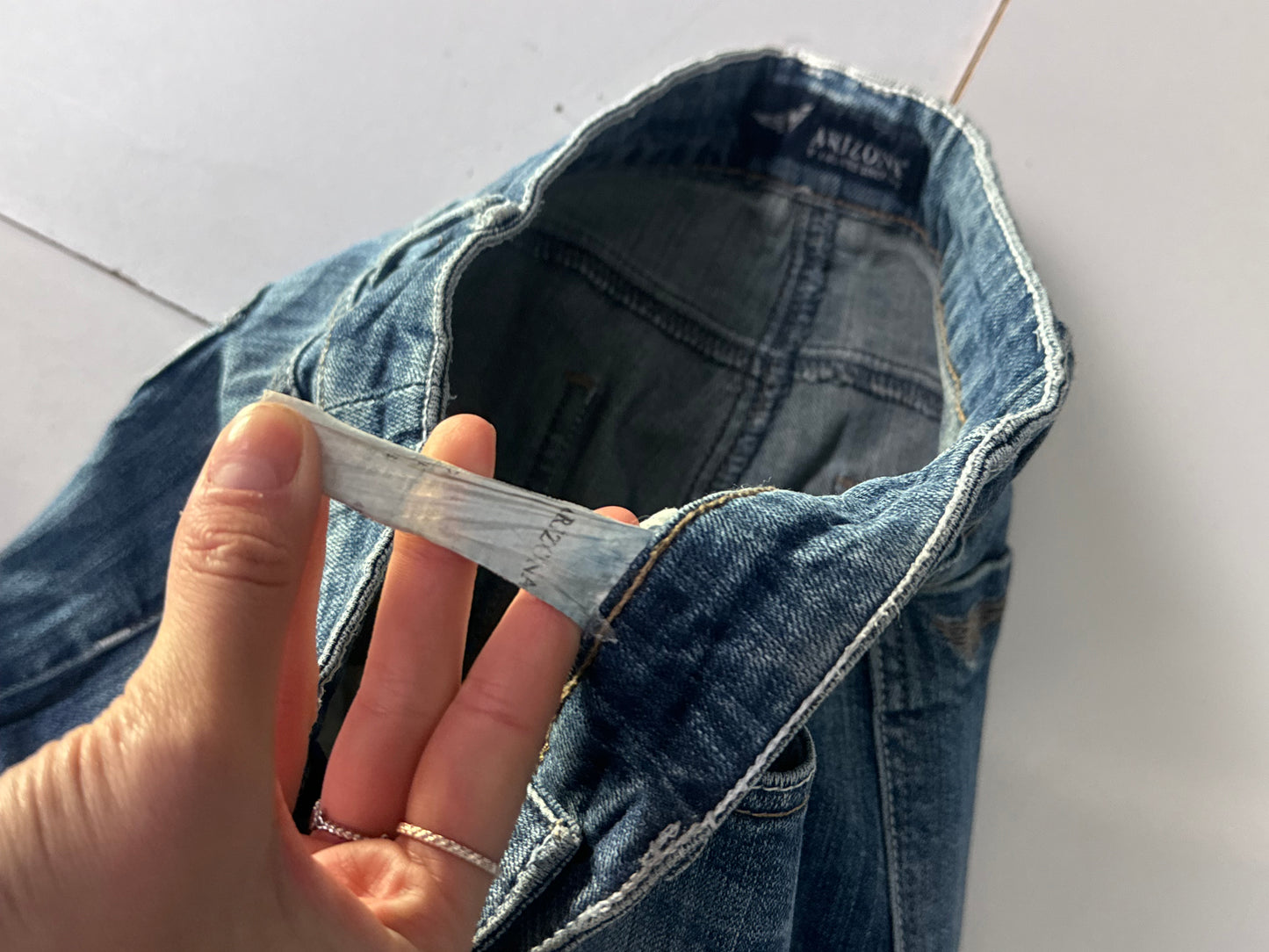 Lavtaljede jeans str: XS
