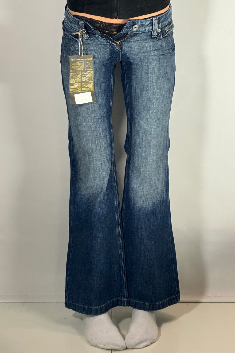 Lågmidjade jeans stl: XXS