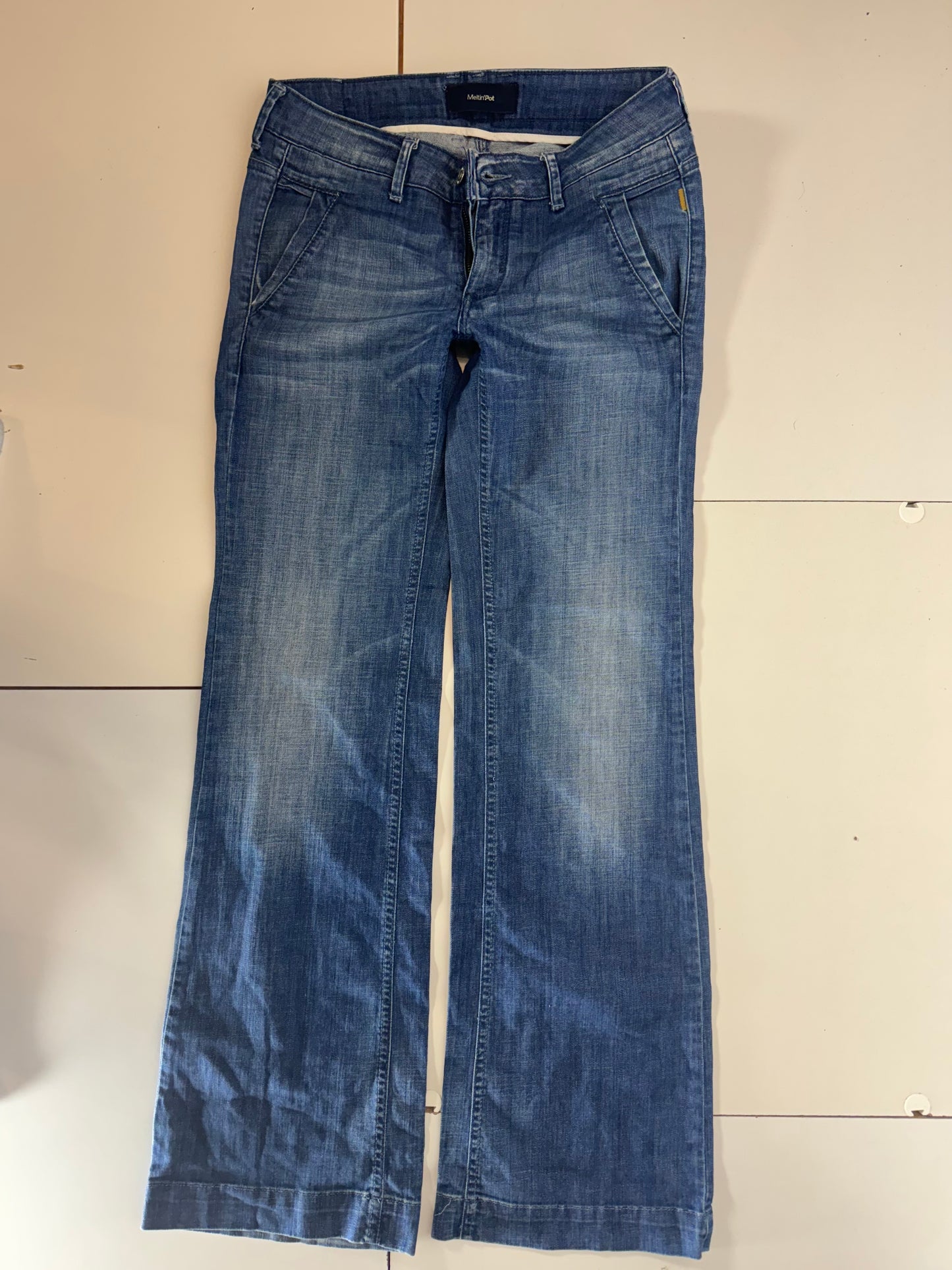 Lågmidjade jeans stl: S/M