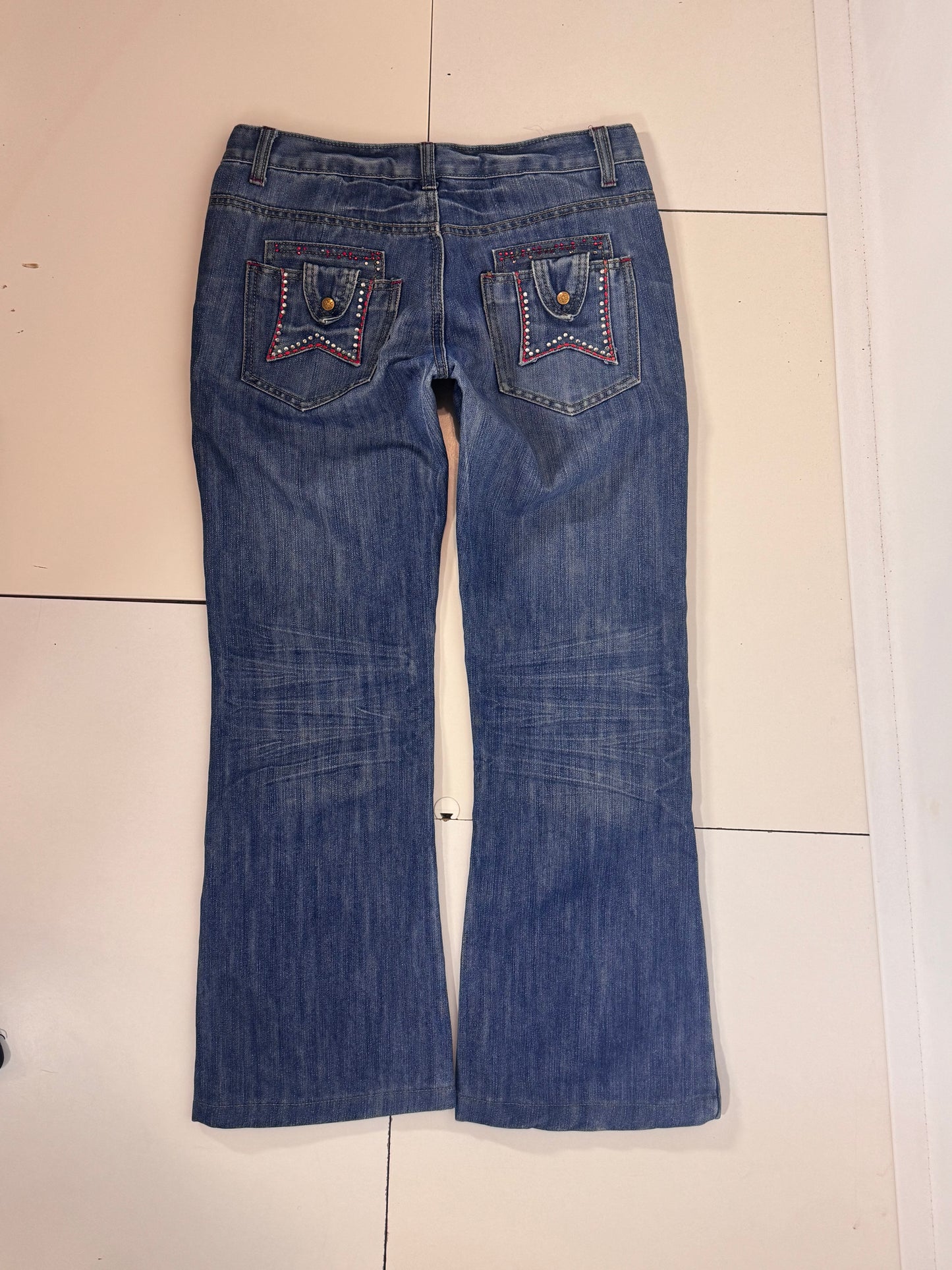 Lågmidjade jeans stl: XS