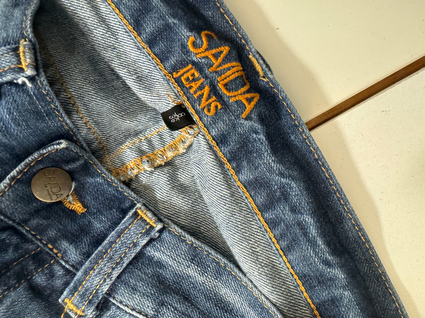 Lågmidjade jeans stl: XS