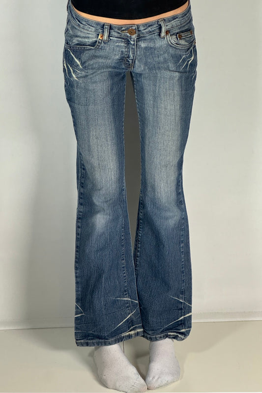 Lågmidjade jeans stl: S