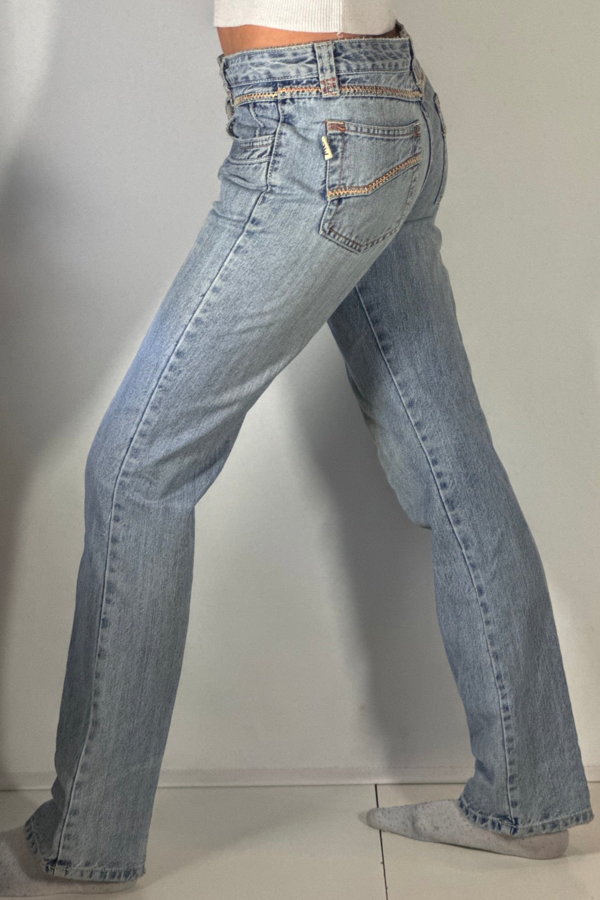 Lågmidjade jeans stl: XS