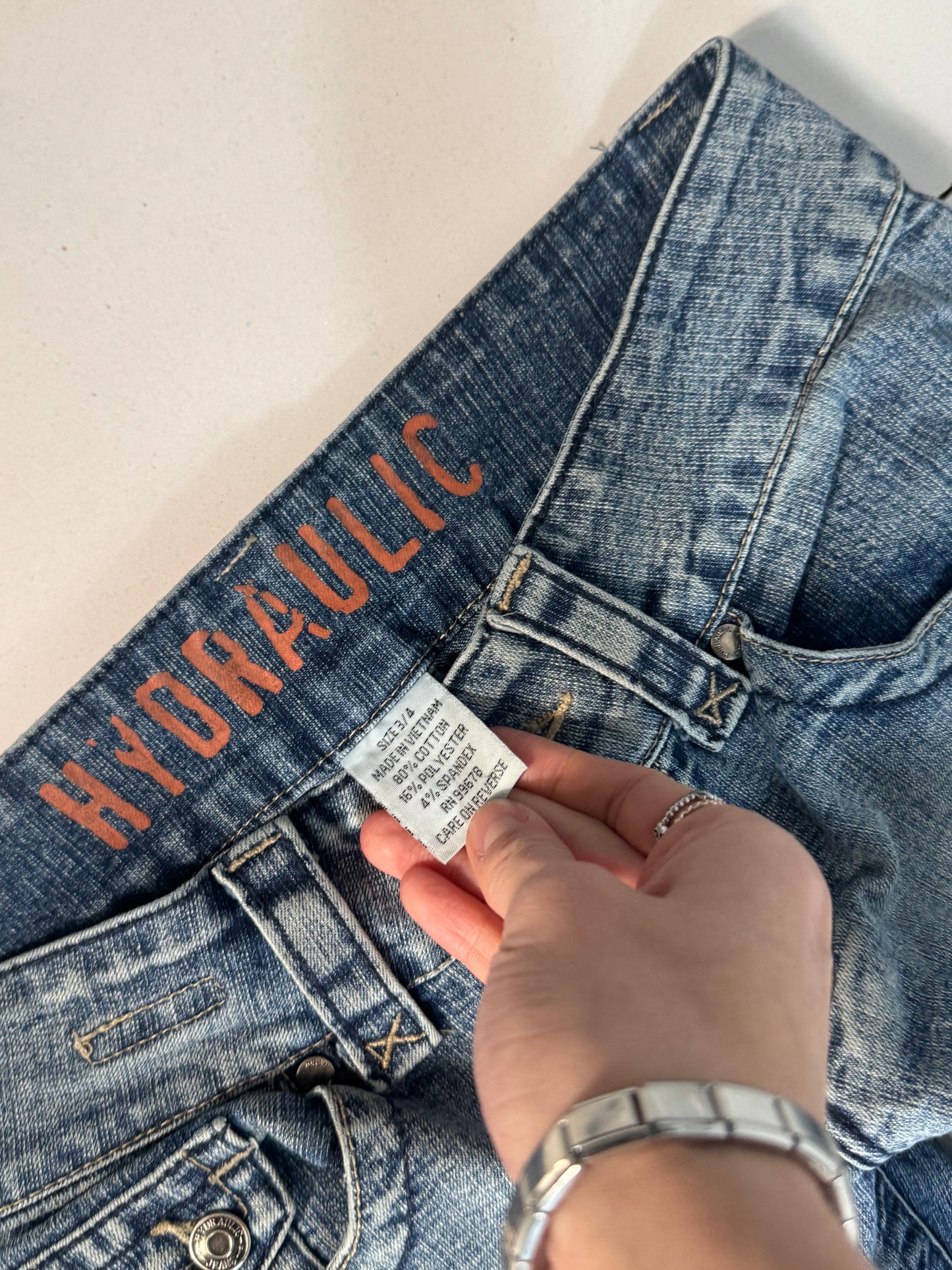 Lågmidjade jeans stl: XS