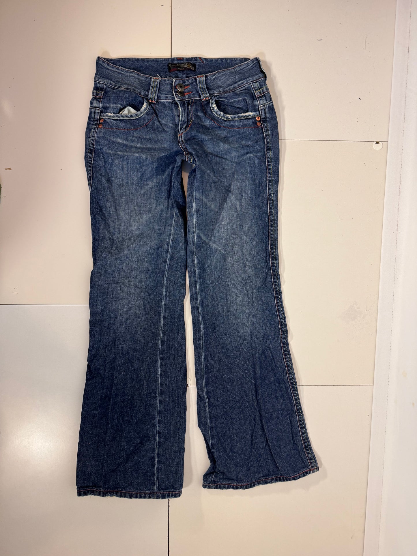 Lågmidjade jeans stl: S
