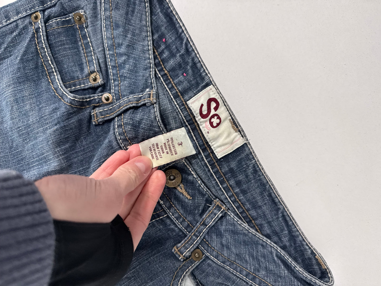 Lavtaljede jeans str: XS