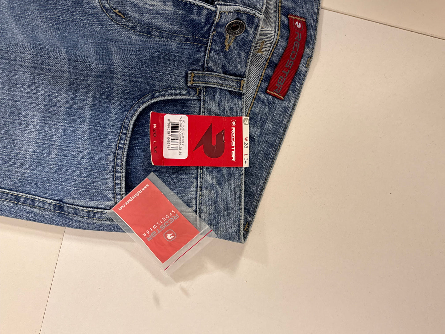 Lågmidjade jeans stl: XS (W28/L34)