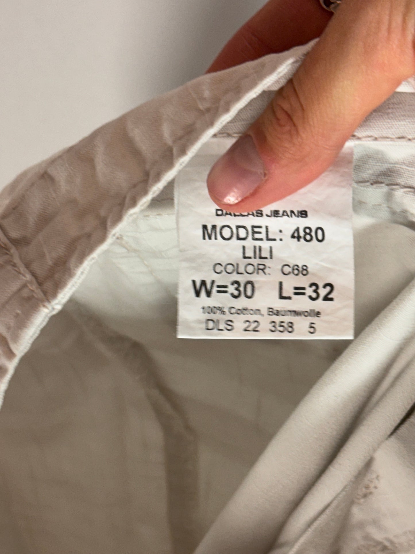 Lågmidjade jeans stl: S (30x32)