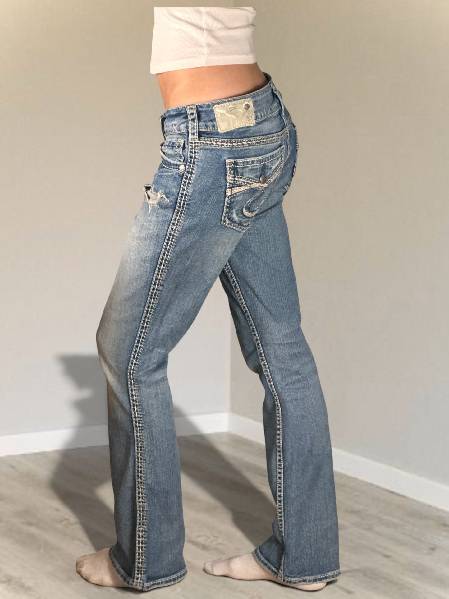 Lågmidjade jeans stl: (kopia 117)