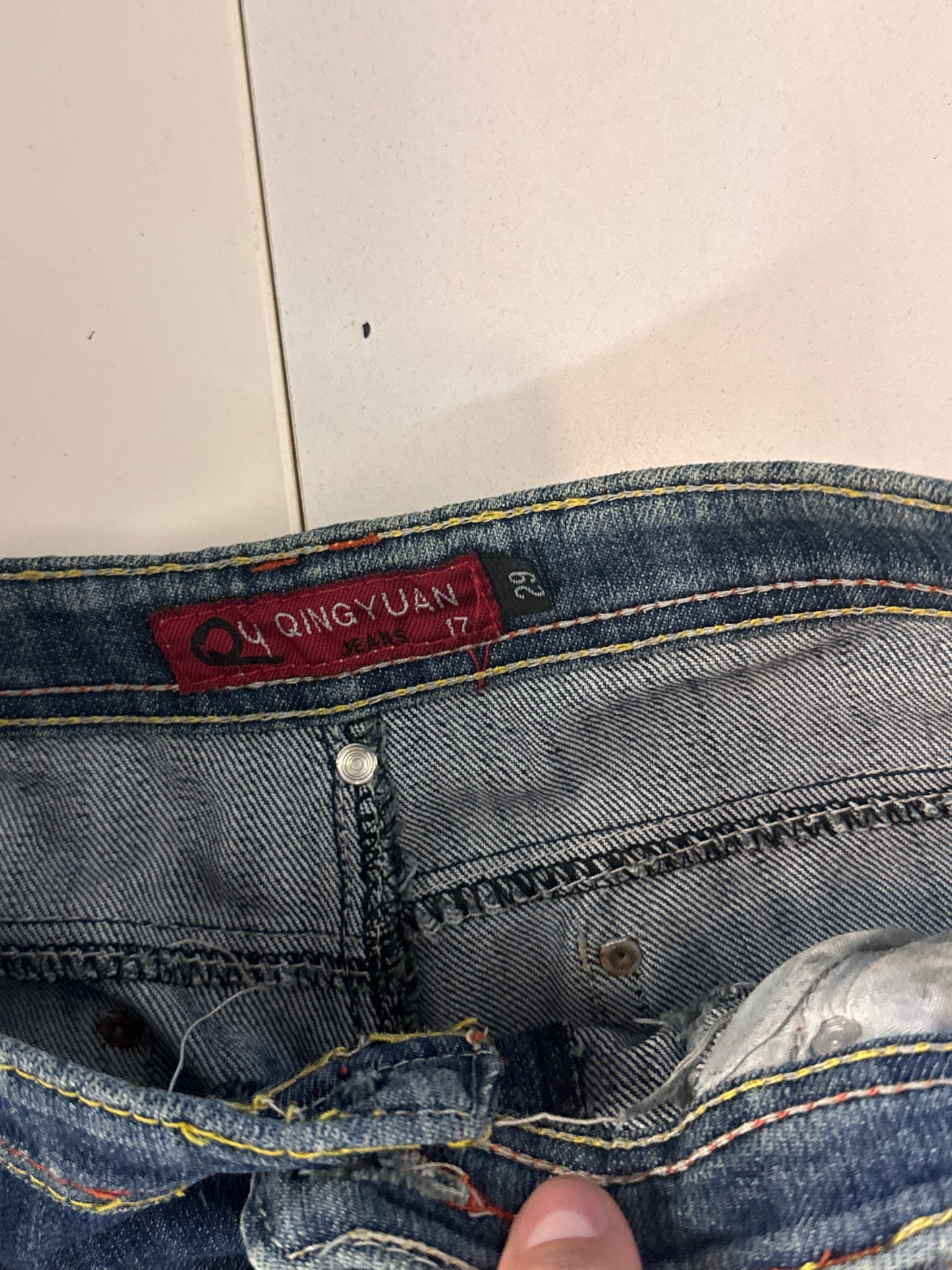 Lågmidjade jeans stl: S