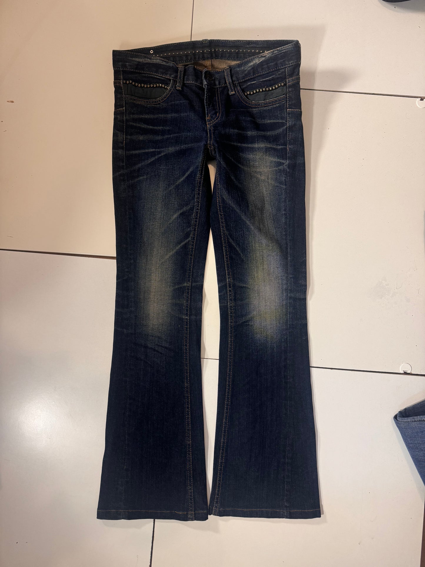 Lågmidjade jeans stl: XS