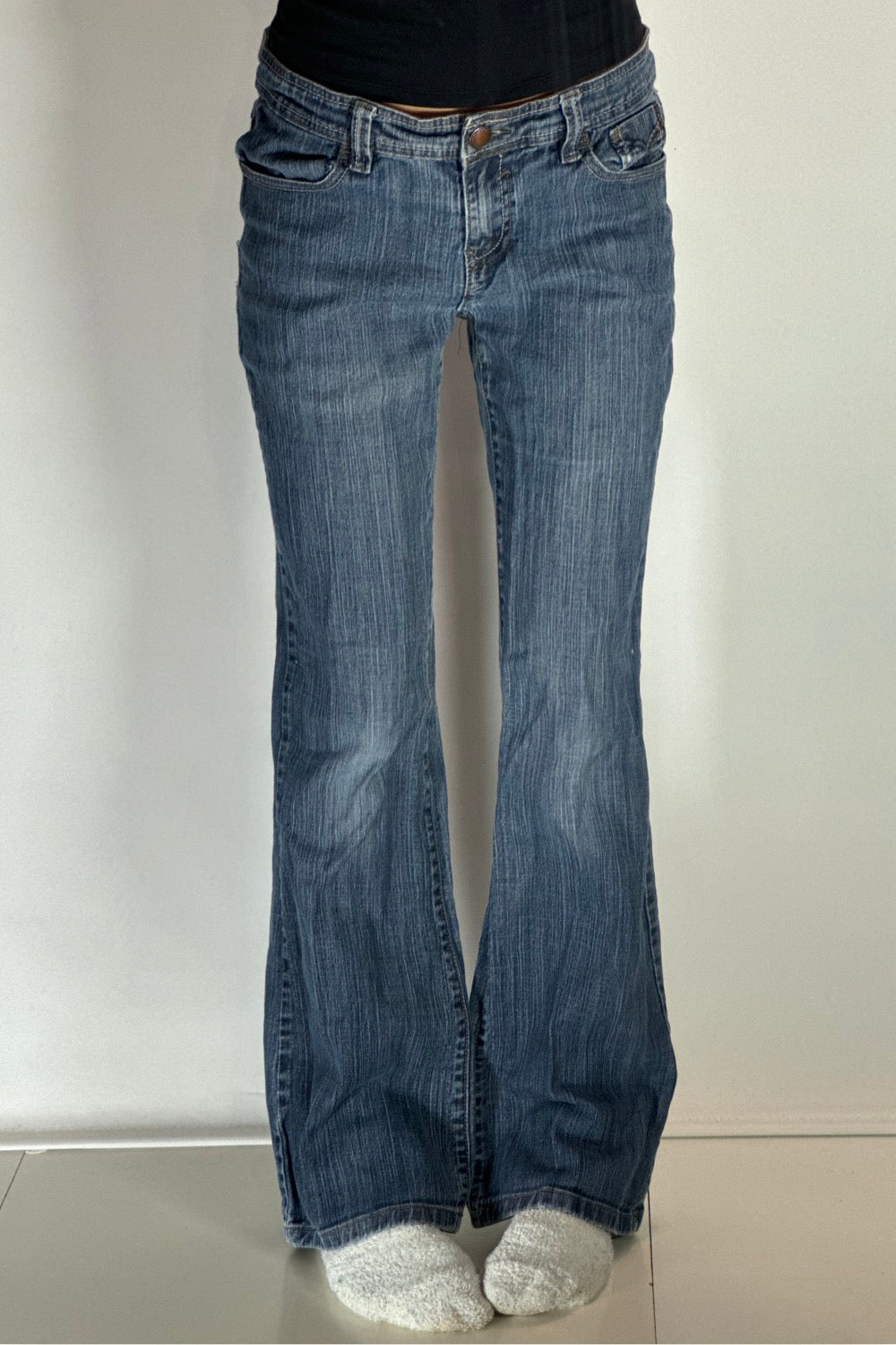Lågmidjade jeans stl: M