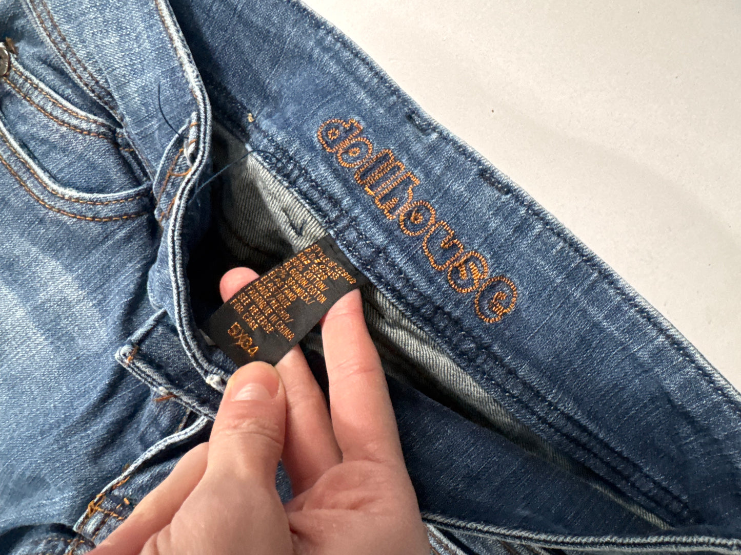 Lågmidjade jeans stl: XS/S