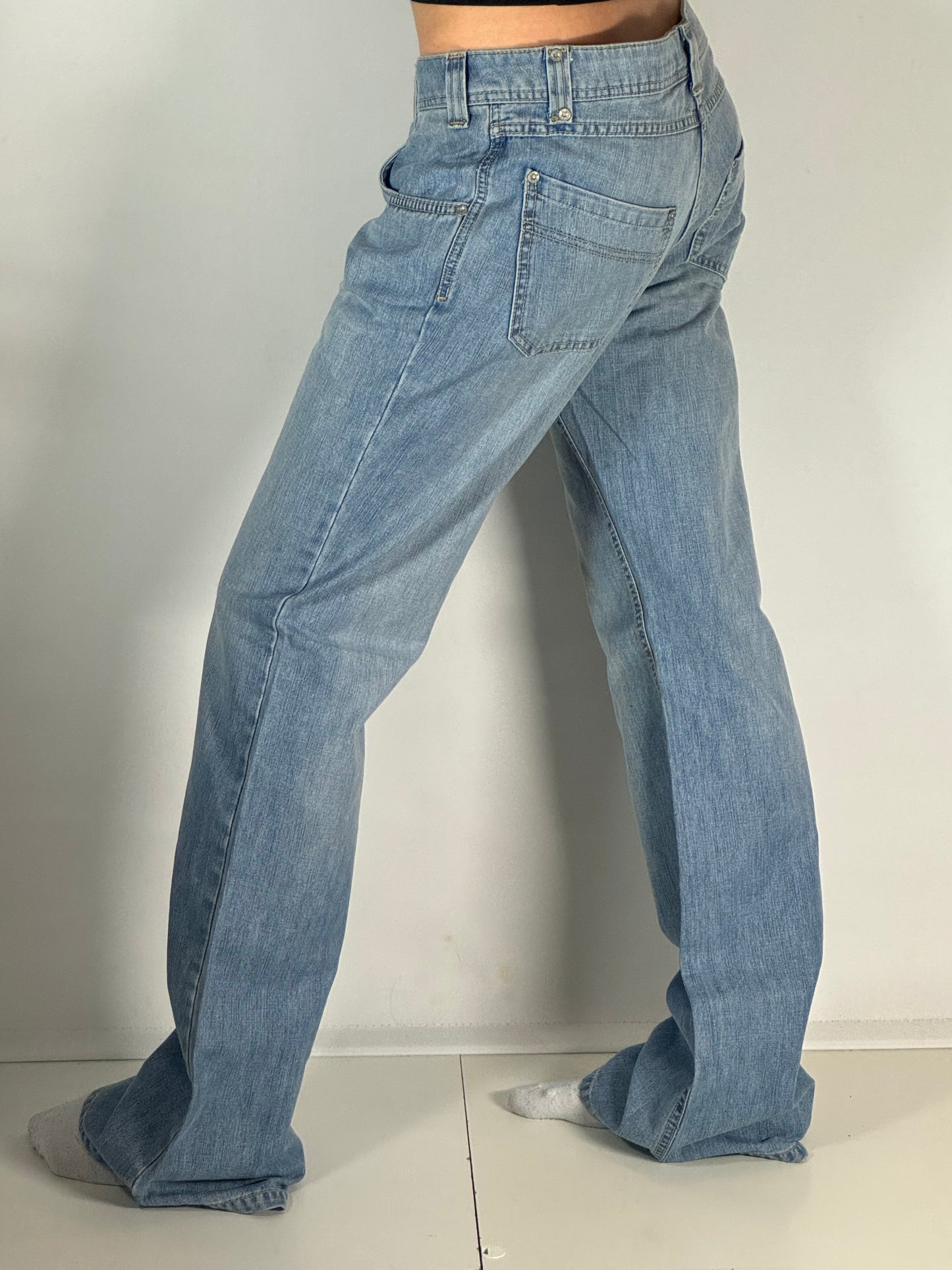 Lågmidjade jeans stl: S