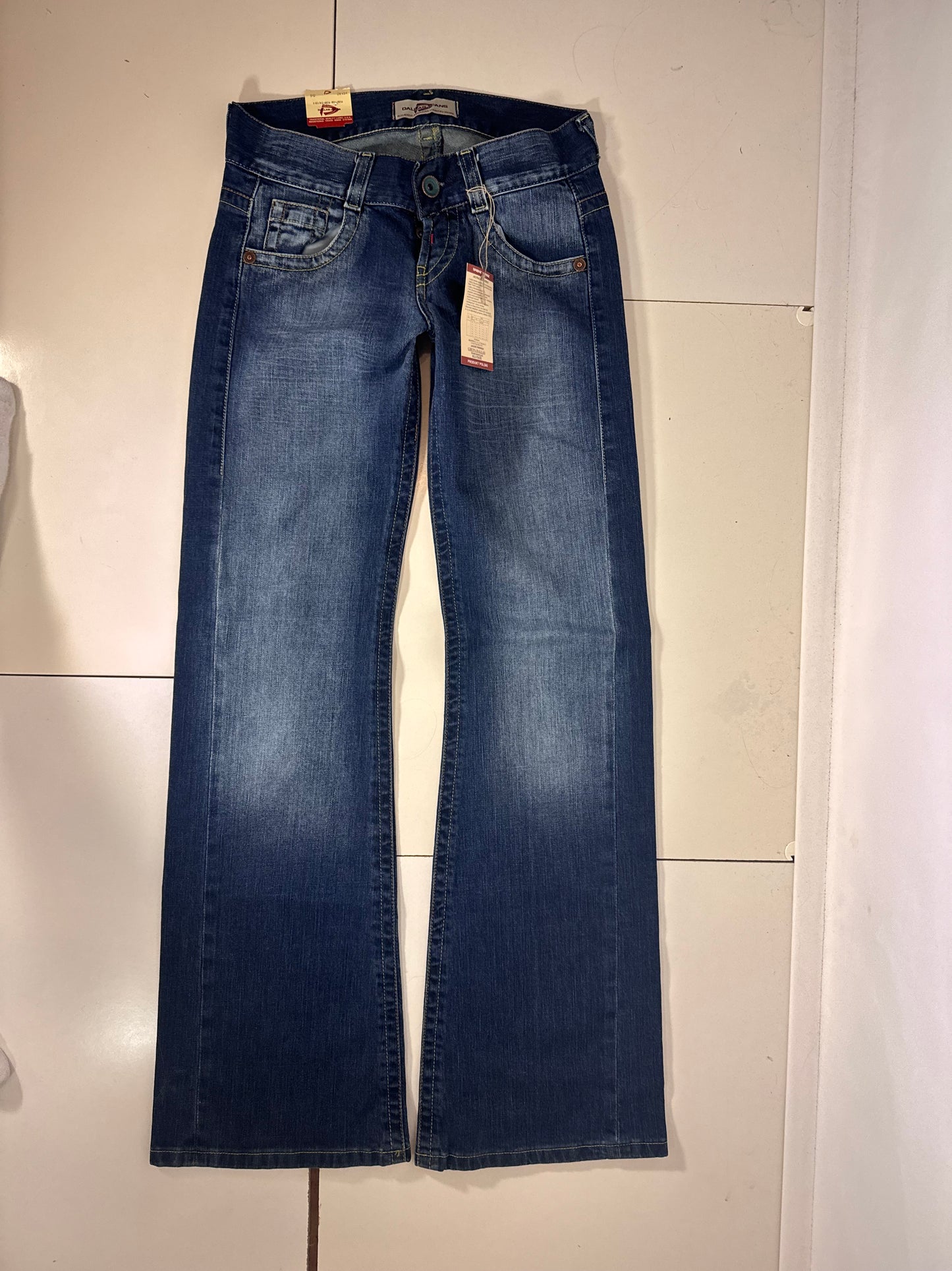 Lågmidjade jeans stl: XS (W28/L34)