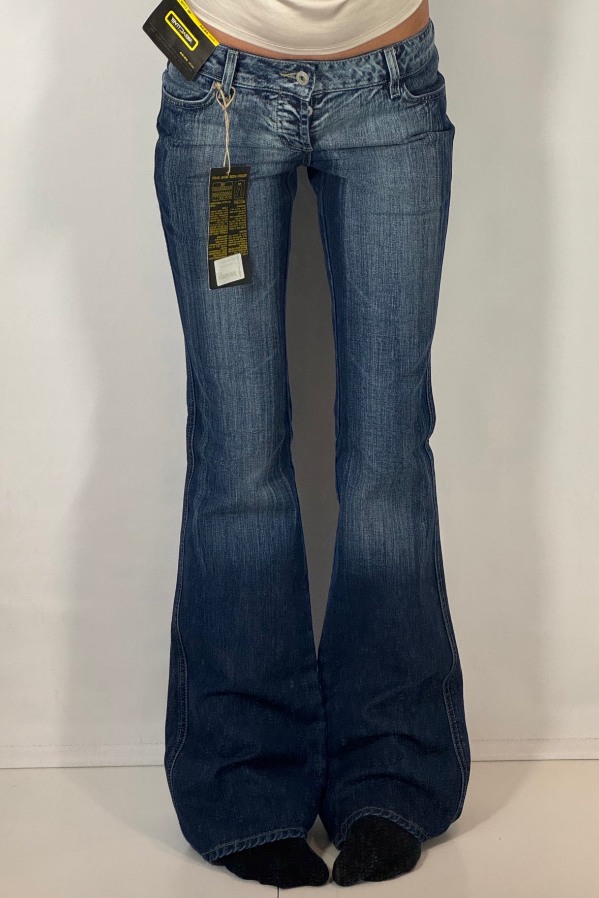Lågmidjade jeans stl: XXS (W28/L34)