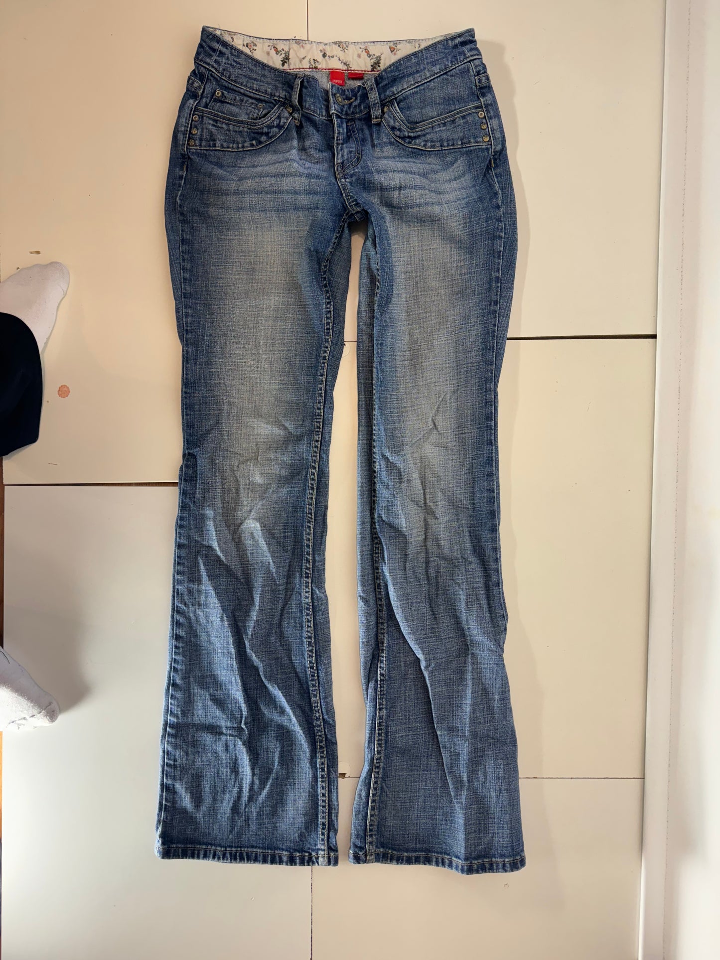 Lågmidjade jeans stl: S