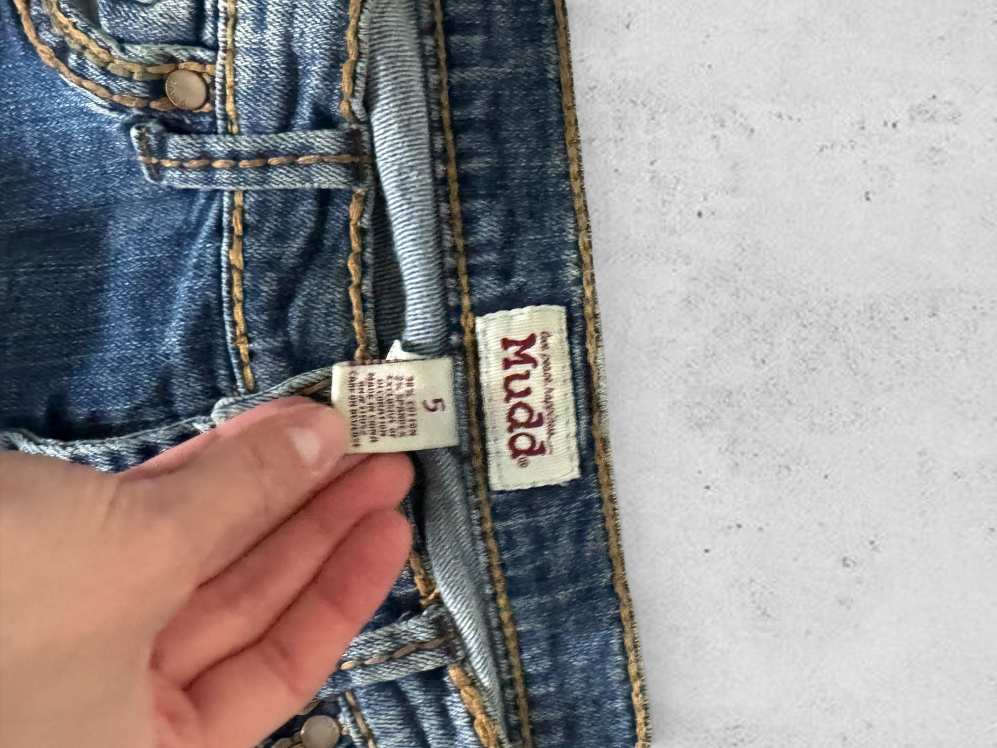 Lågmidjade jeans stl: S