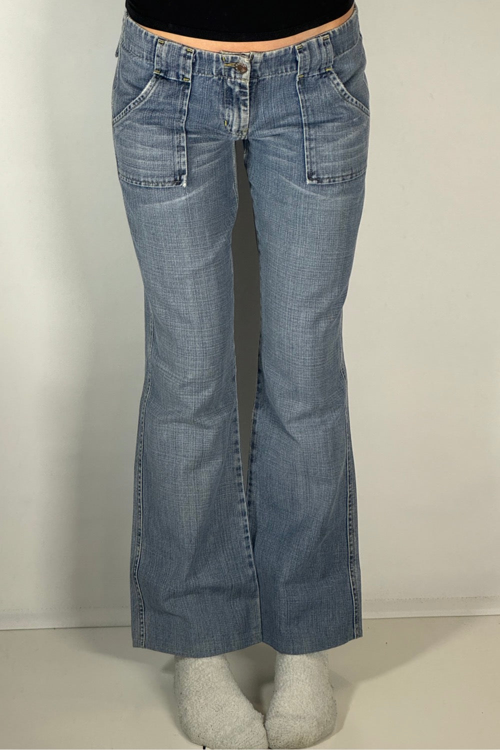 Lågmidjade jeans stl: S