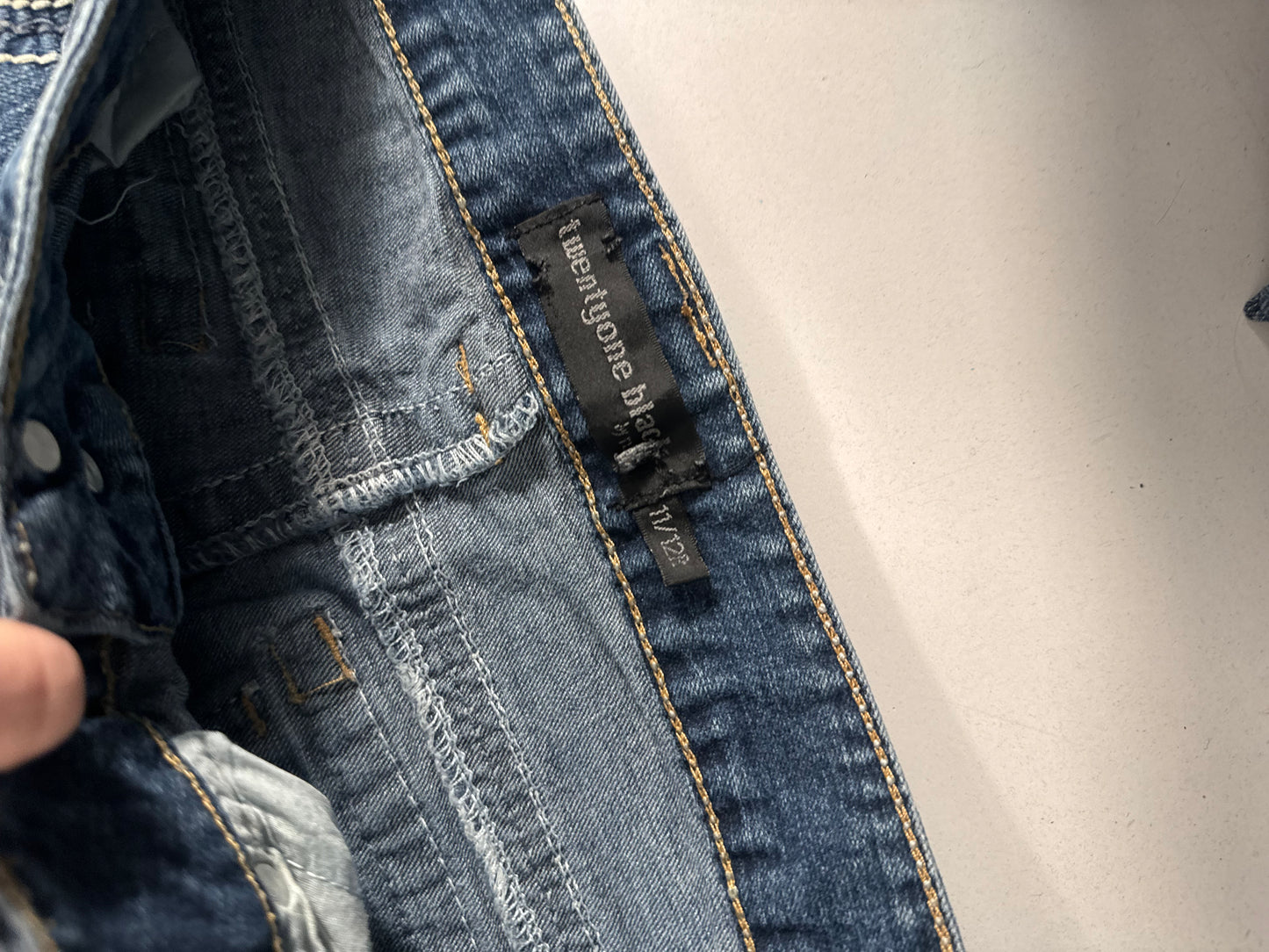 Lågmidjade jeans stl: M