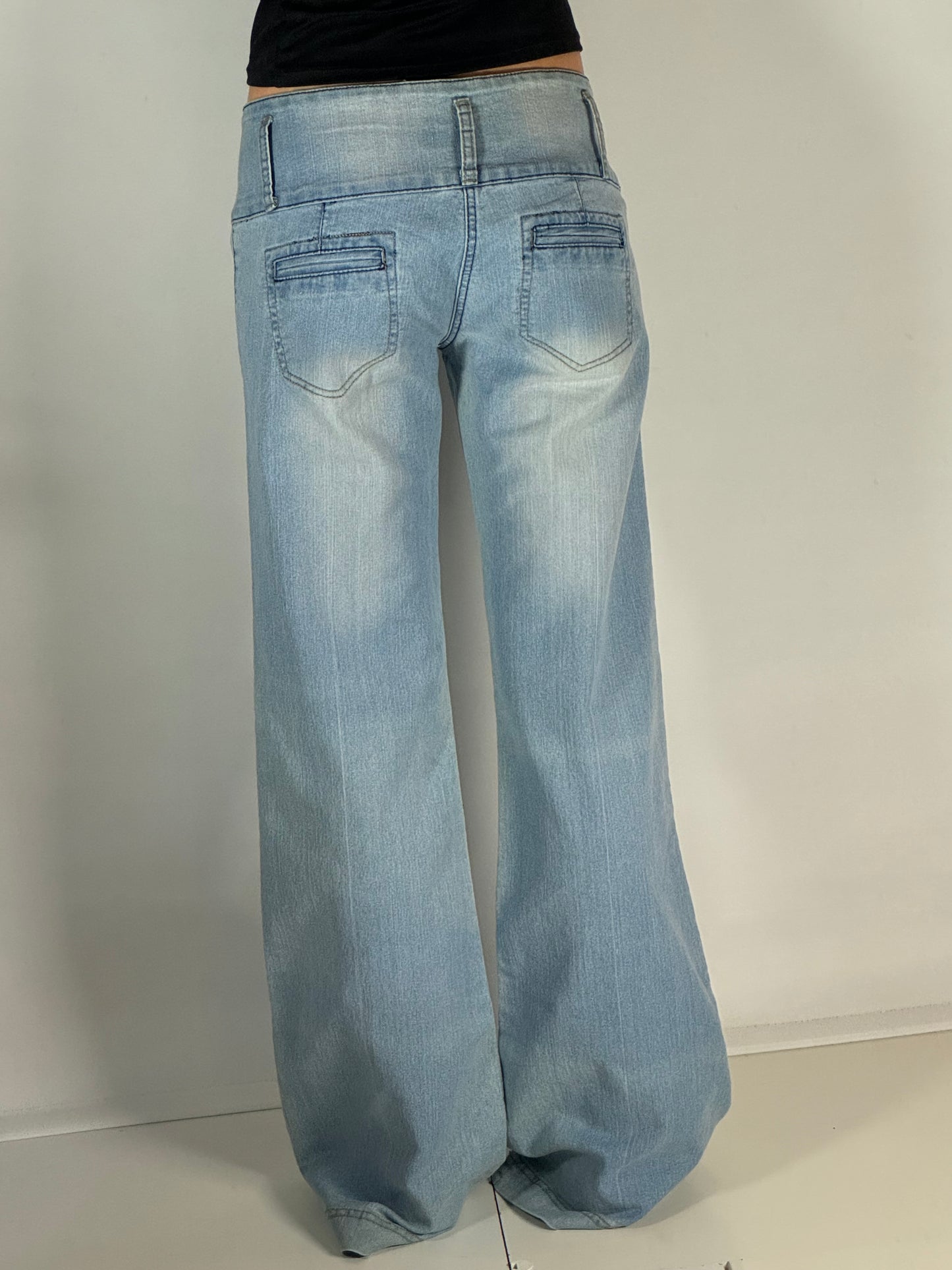 Lågmidjade jeans stl: S