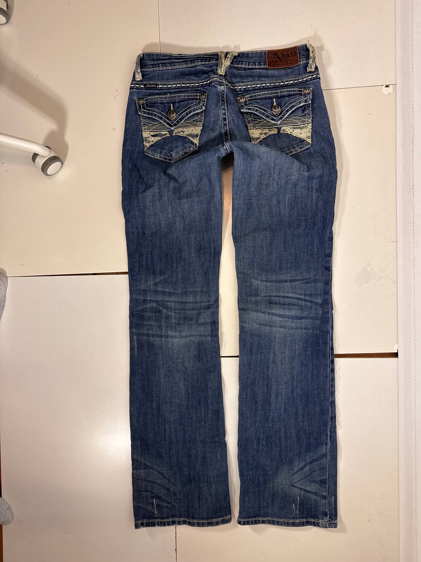 Lågmidjade jeans stl: S