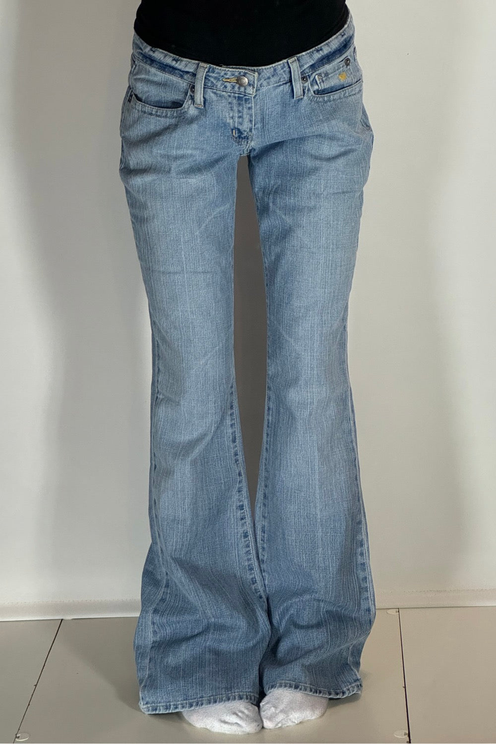Lågmidjade jeans stl: S/M